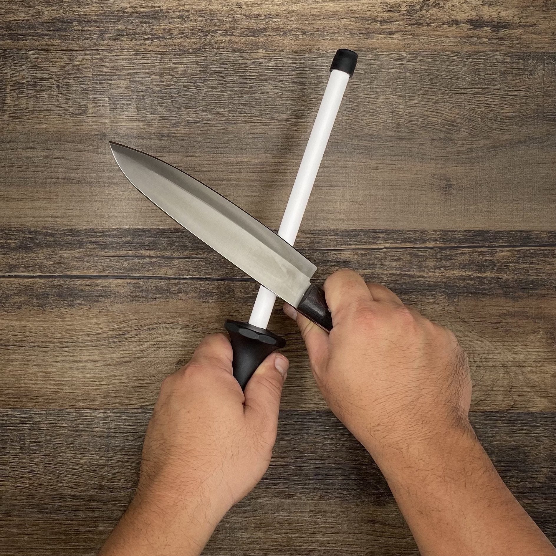 Misen Ceramic Honing Rod Knife Sharpener