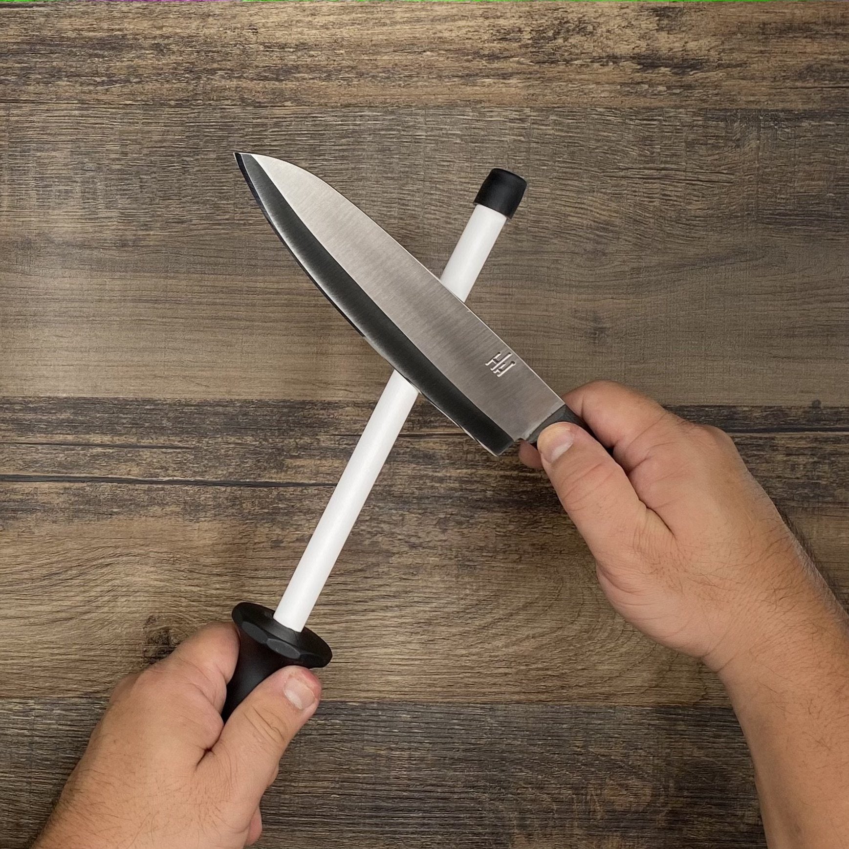 Ceramic Knife Sharpening Rod, Professional Knife Sharpener Tool