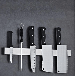 Stainless Steel Magnetic Knife Holder (Adhesive backing)